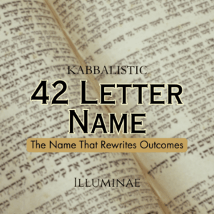 42 Letter Name Illuminae Kabbalistic Attunement