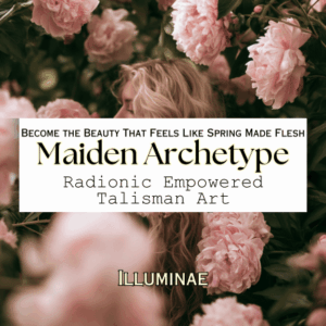 Maiden Archetype Radionic Talisman